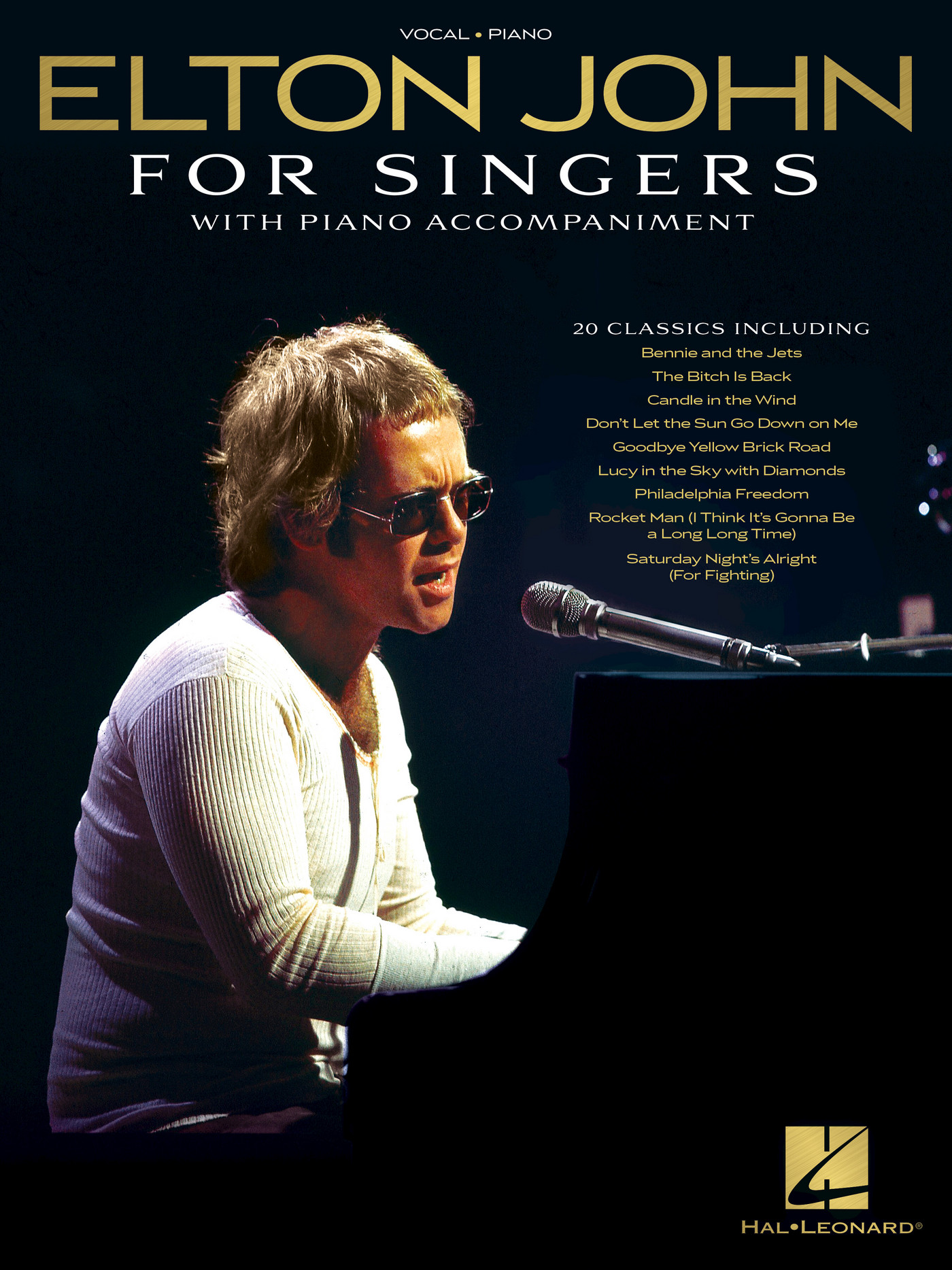 Elton John for Singers ebook cover