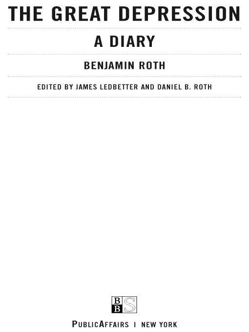 The Great Depression ebook cover