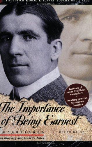 The importance of being earnest ebook cover