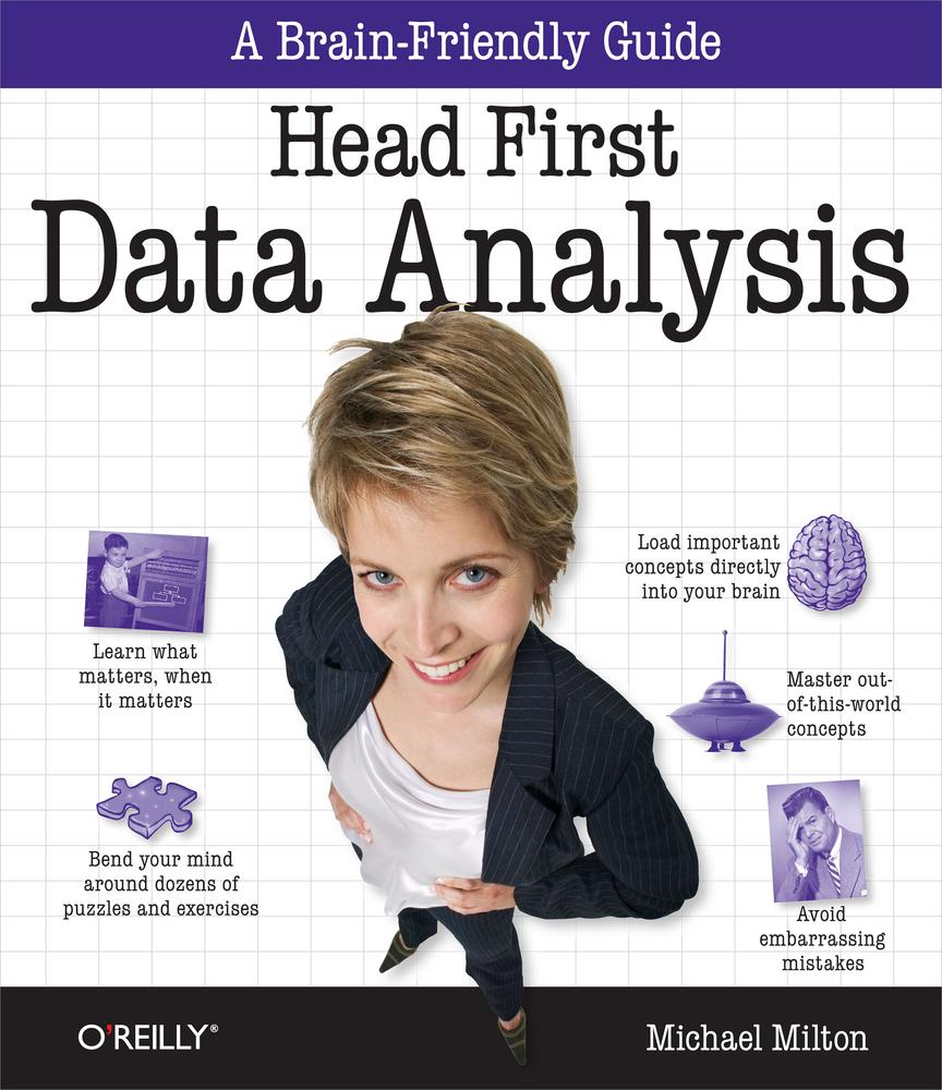 Head First Data Analysis ebook cover
