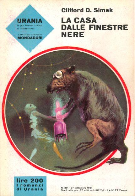 Urania 0351 - La Casa Dalle Finestre Nere ebook cover