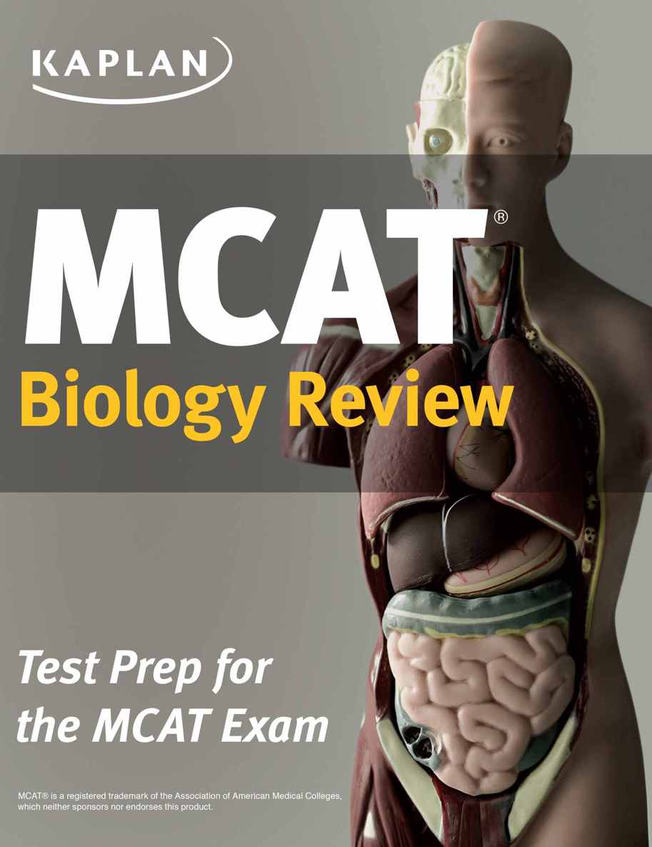 Kaplan MCAT Biology Review: Created for MCAT 2015 (Kaplan Test Prep) ebook cover