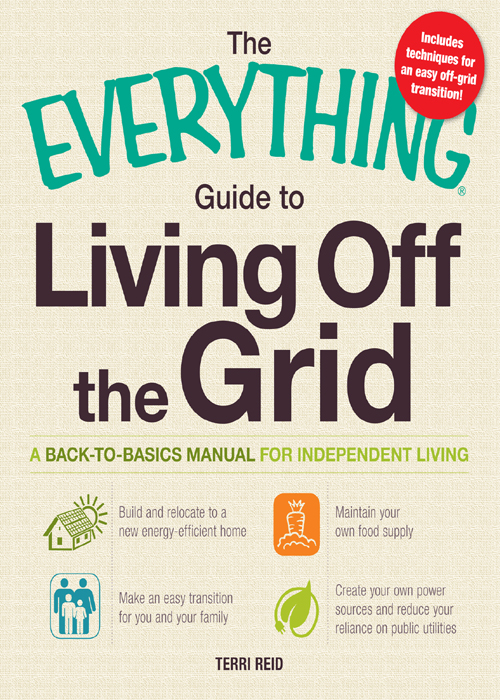 The Everything Guide to Living Off the Grid ebook cover