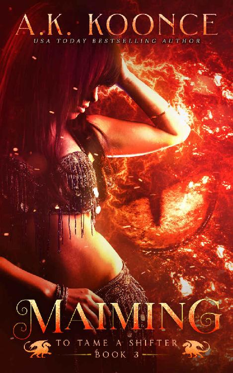 Maiming: A Reverse Harem Series (To Tame a Shifter Book 3) ebook cover