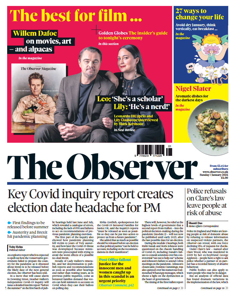 The Observer (07 Jan 2024) ebook cover