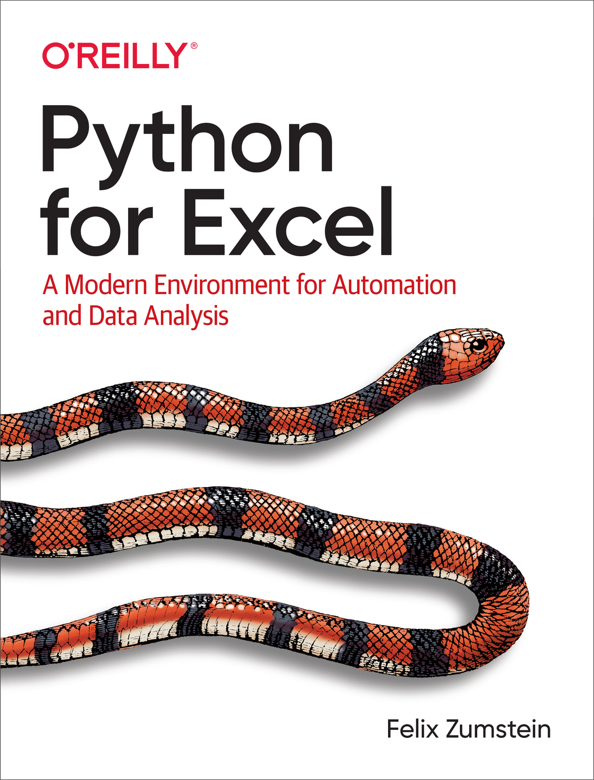 Python for Excel ebook cover