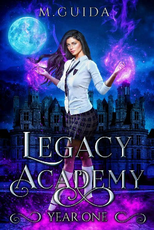 Legacy Academy: Year One: Paranormal Academy Romance ebook cover