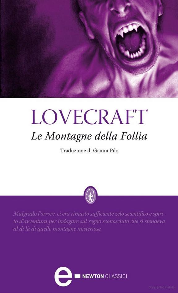 Le Montagne della Follia ebook cover
