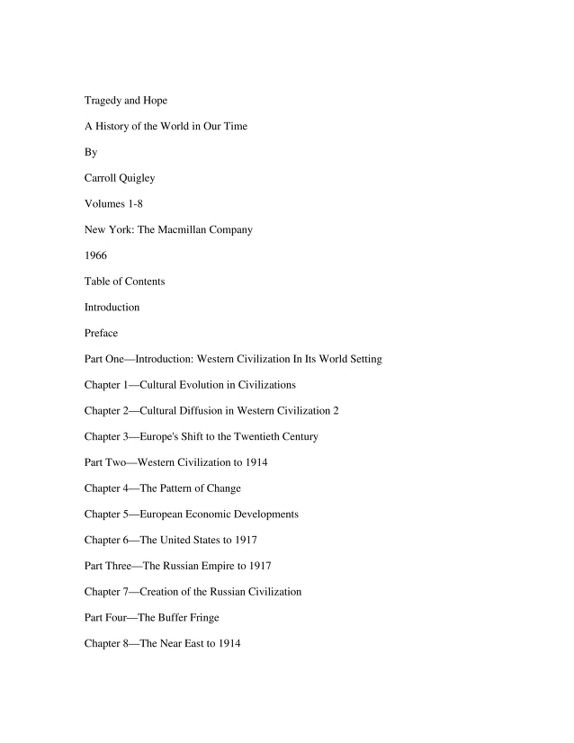 Tragedy and Hope ebook cover