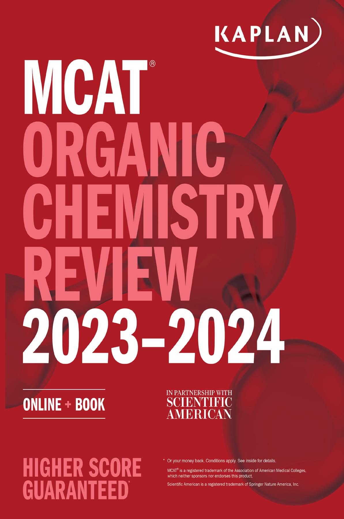 MCAT Organic Chemistry Review 2023-2024 ebook cover