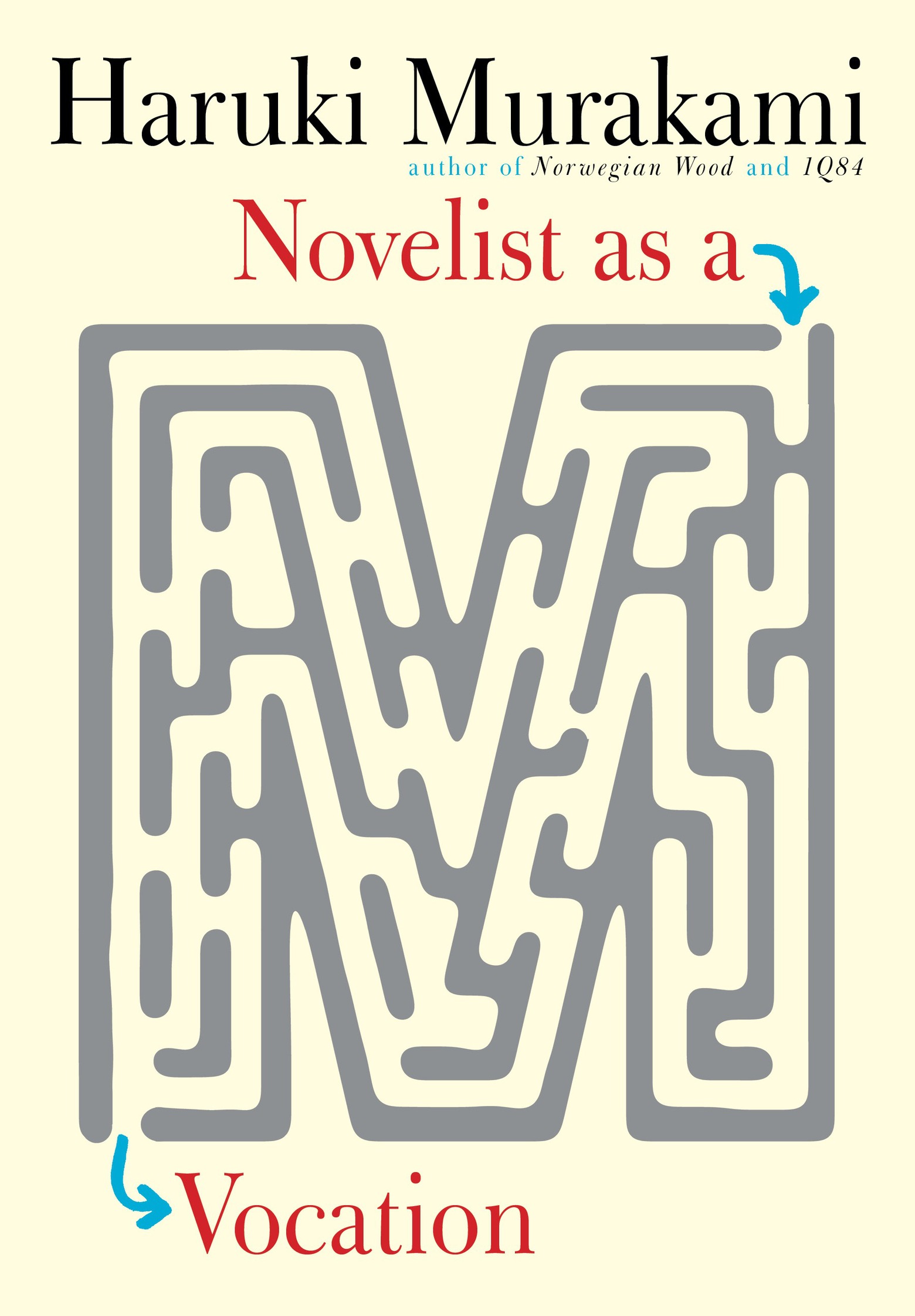 Novelist as a Vocation ebook cover