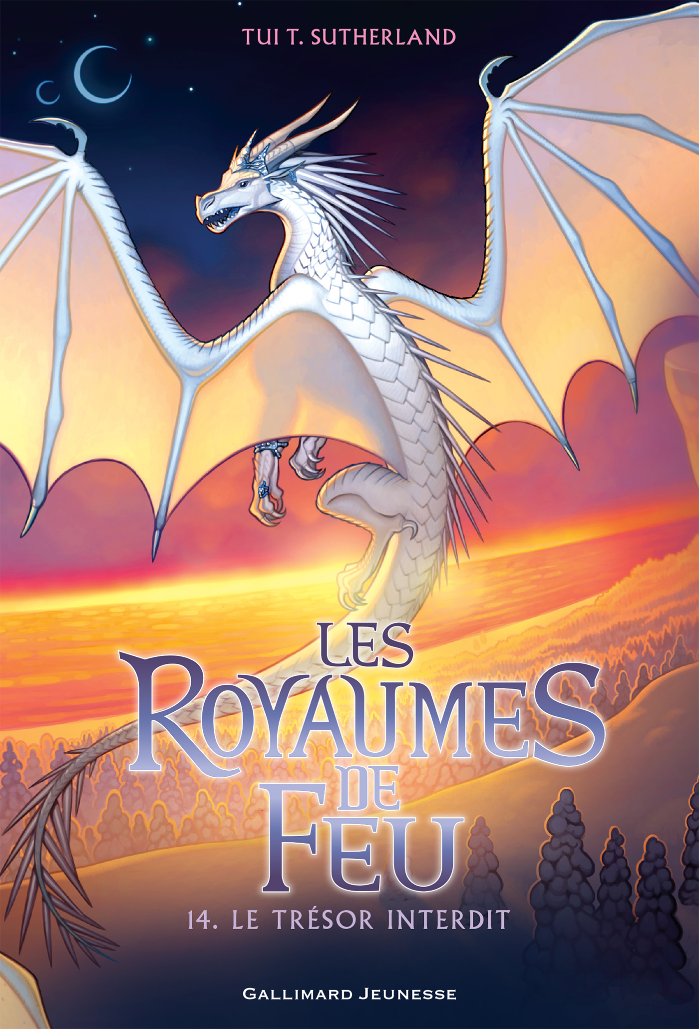 Les Royaumes de Feu 14 - Le Tr&Atilde;&copy;sor Interdit ebook cover