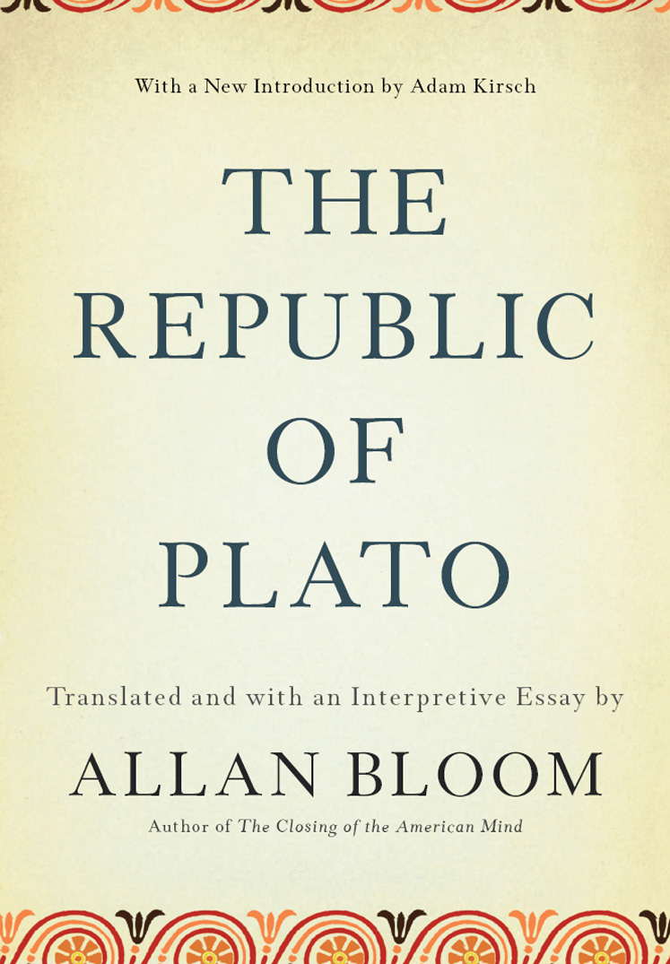 The Republic of Plato ebook cover