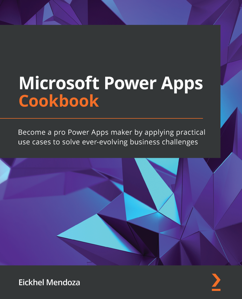 Microsoft Power Apps Cookbook ebook cover