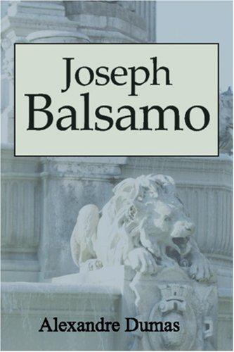 Joseph Balsamo ebook cover