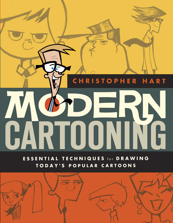 Modern Cartooning ebook cover