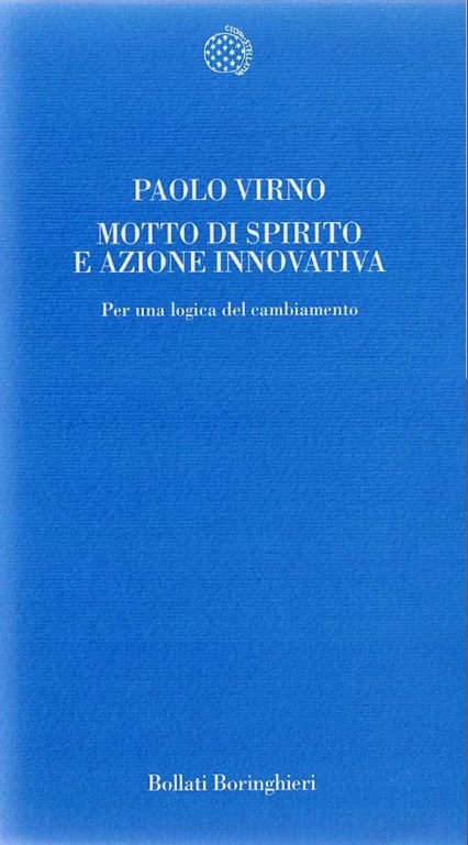 Motto di spirito e azione innovativa. Per una logica del cambiamento ebook cover