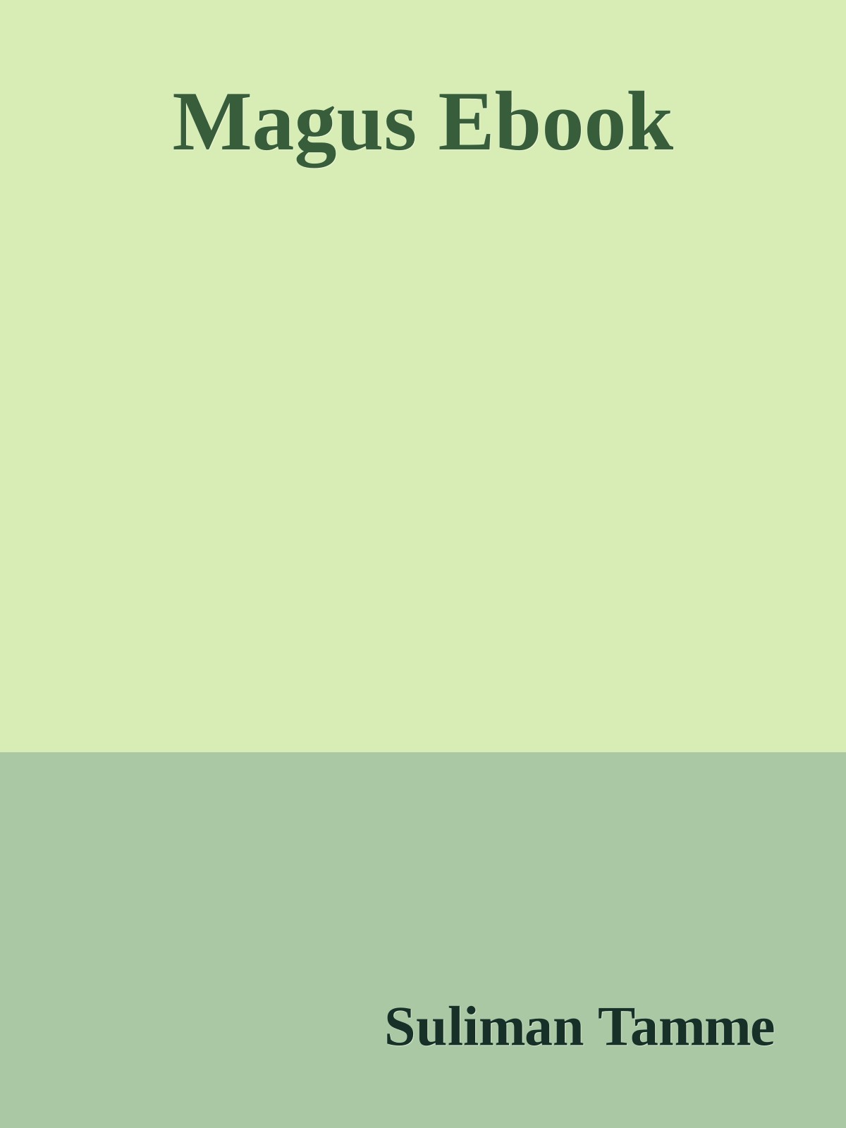 Magus Ebook ebook cover