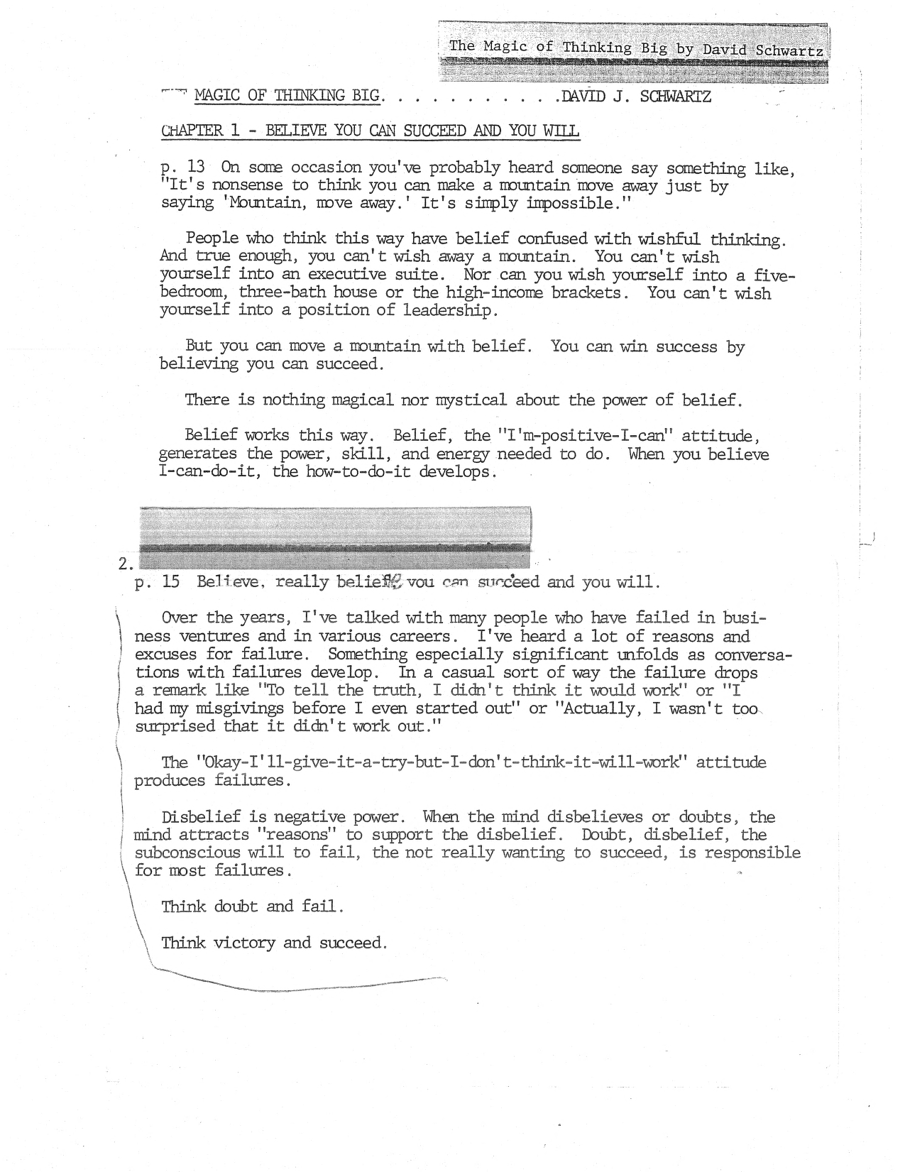 THe Magic Of Thinking Big By David Schwartz ebook cover