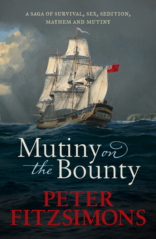Mutiny on the Bounty ebook cover