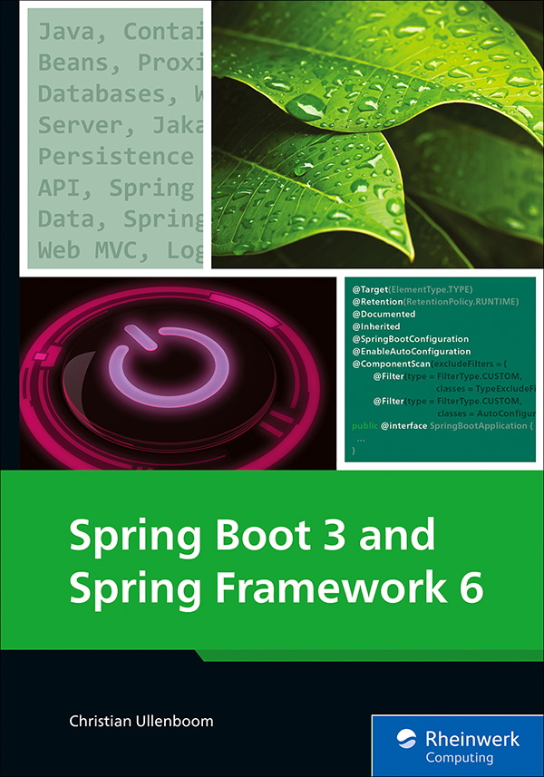 Spring Boot 3 and Spring Framework 6 ebook cover