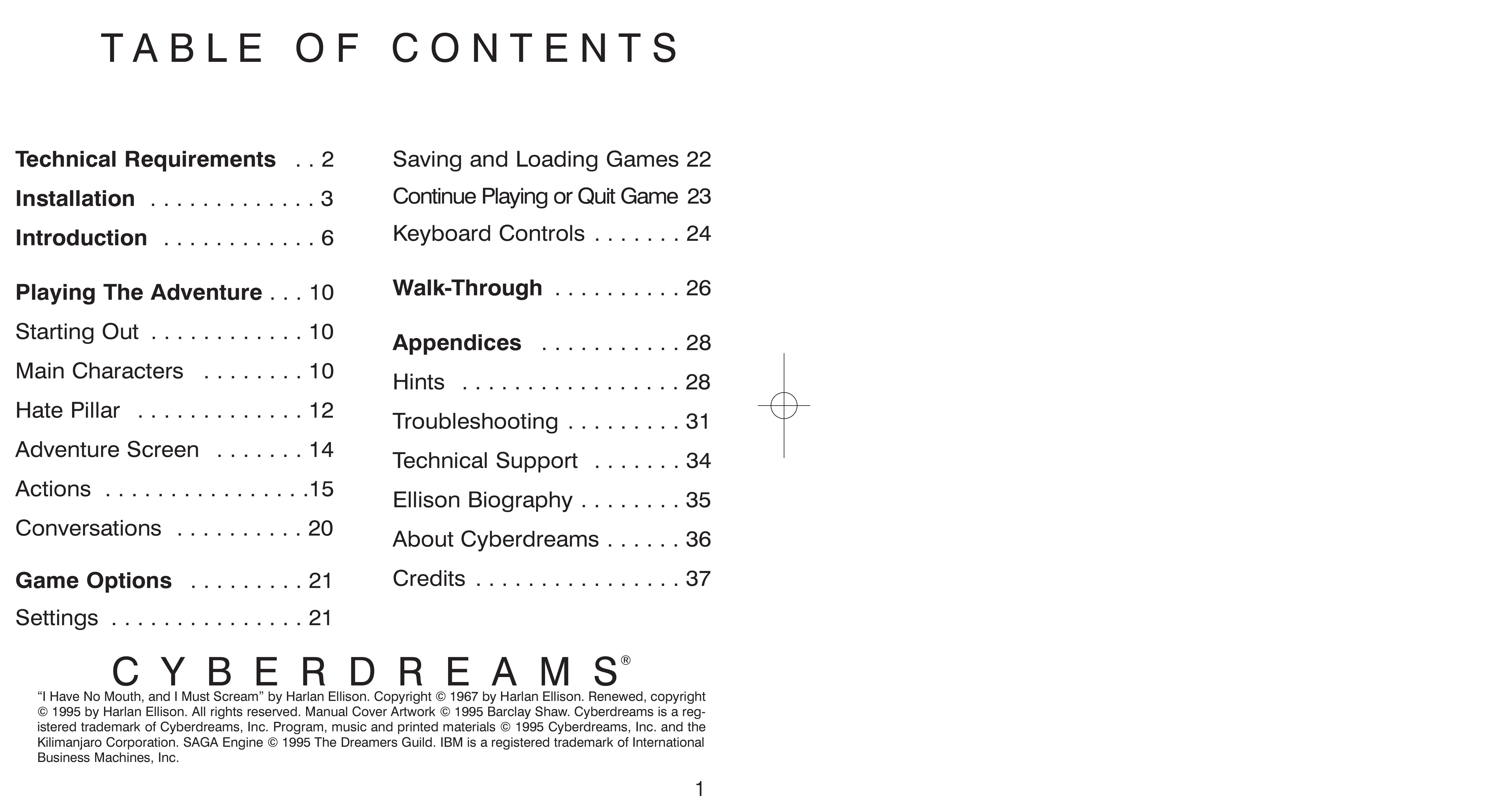  I Have No Mouth and I Must Scream ebook cover