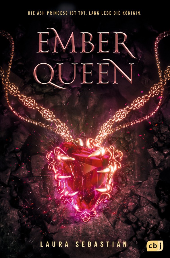 EMBER QUEEN (Die ASH PRINCESS-Reihe 3) (German Edition) ebook cover