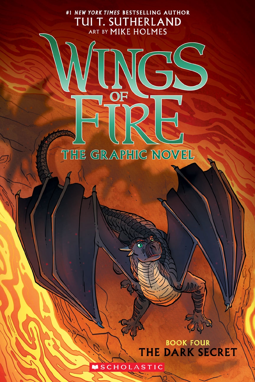 Graphix Novel - Wings of Fire Graphic Novel #4: The Dark Secret ebook cover