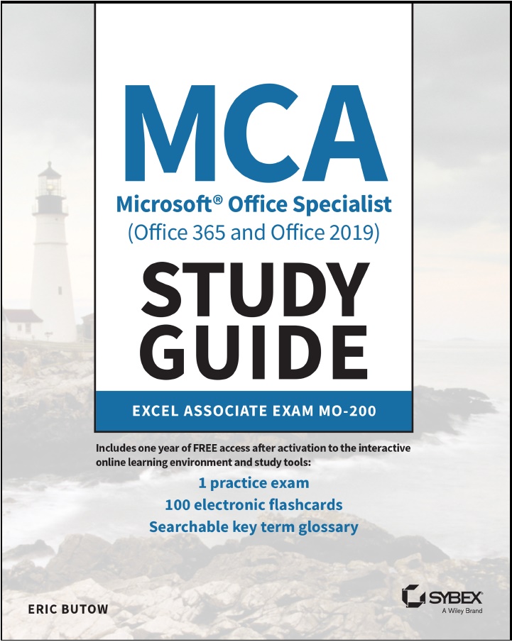 Study Guide Excel Associate Exam MO-200 ebook cover