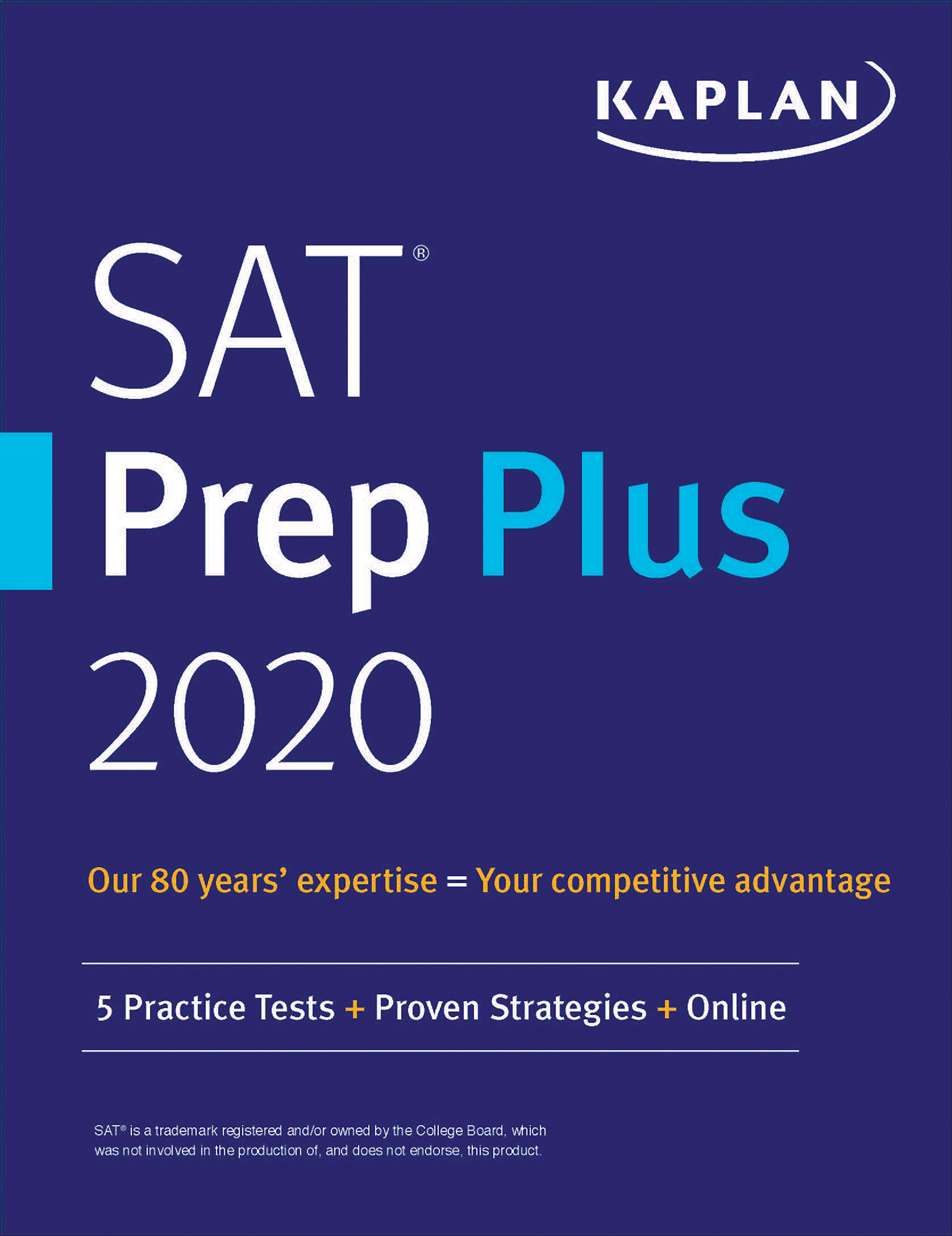 SAT Prep Plus 2020 ebook cover