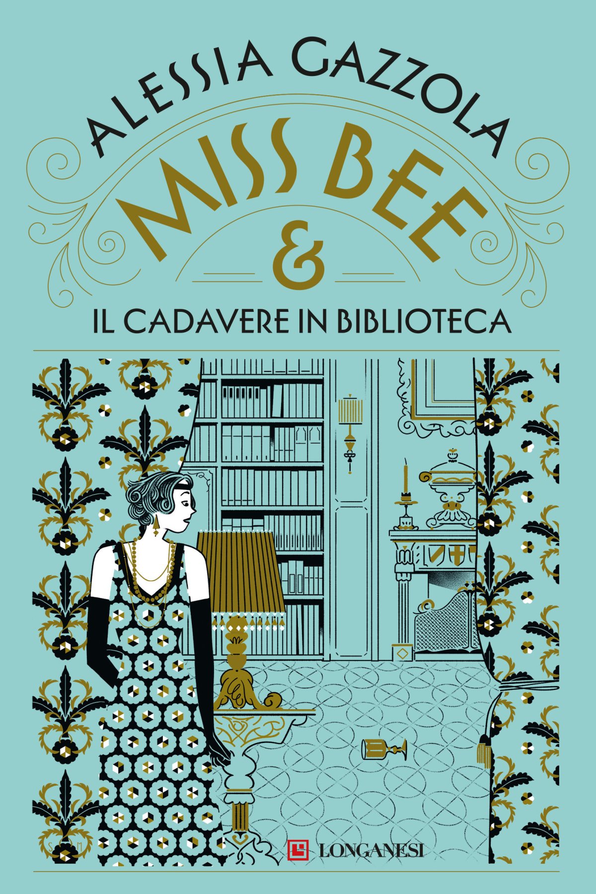 Miss Bee e il cadavere in biblioteca ebook cover