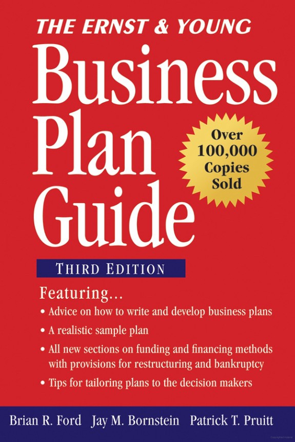 The Ernst & Young Business Plan Guide ebook cover