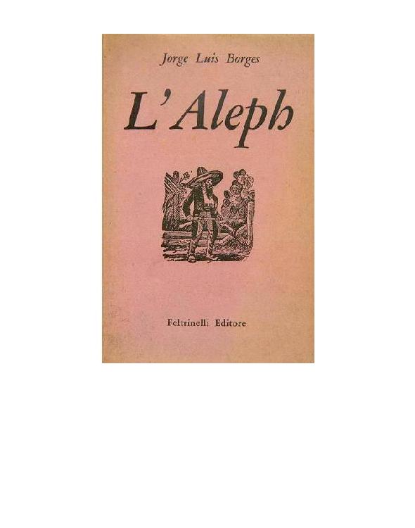 L'Aleph ebook cover