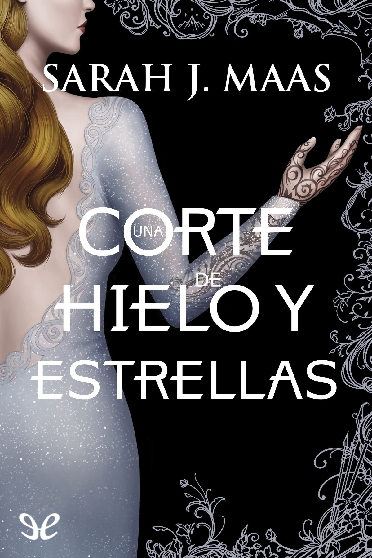 Una corte de hielo y estrellas ebook cover