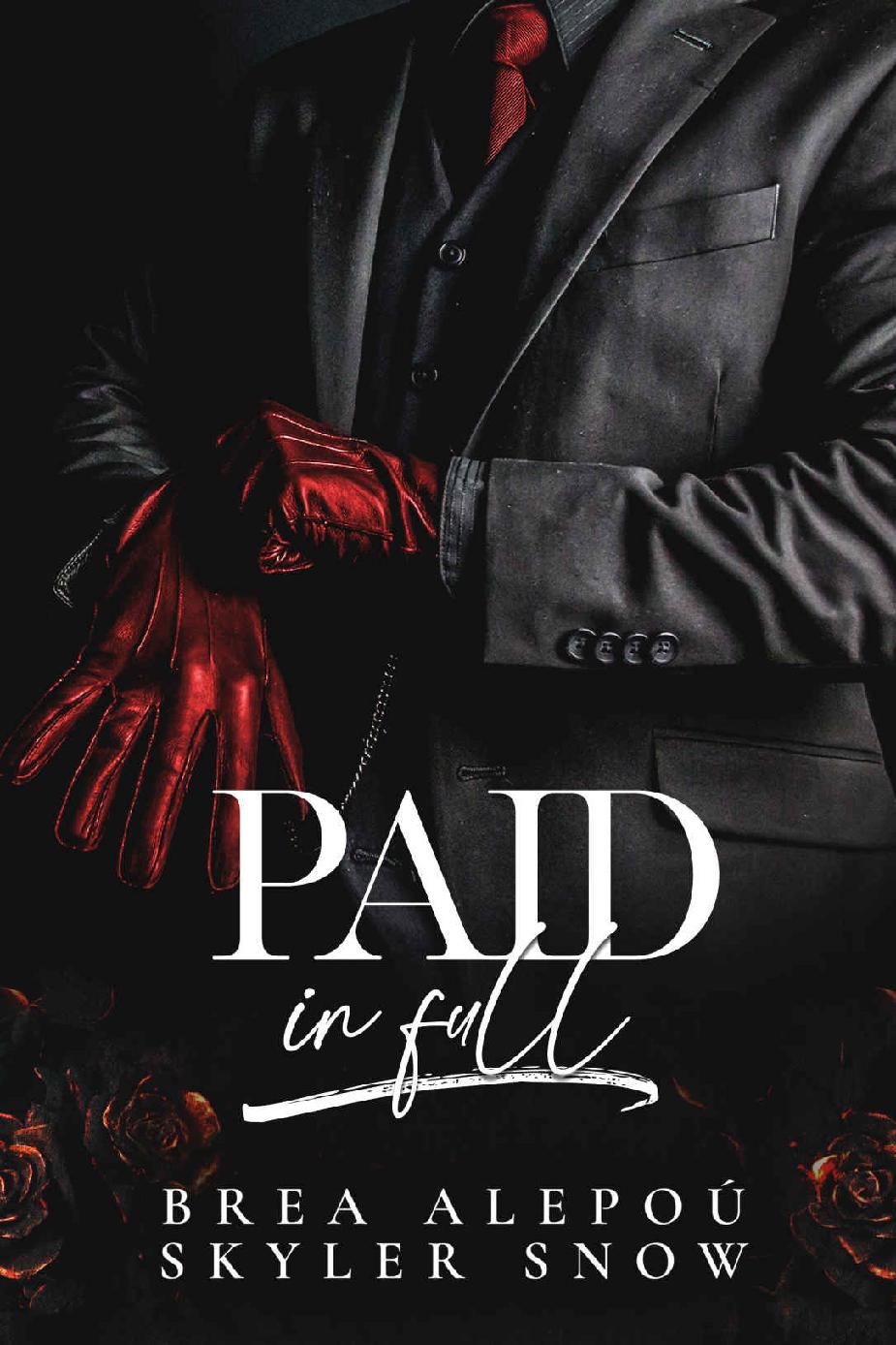 Paid In Full (Vitale Brothers Book 2) ebook cover
