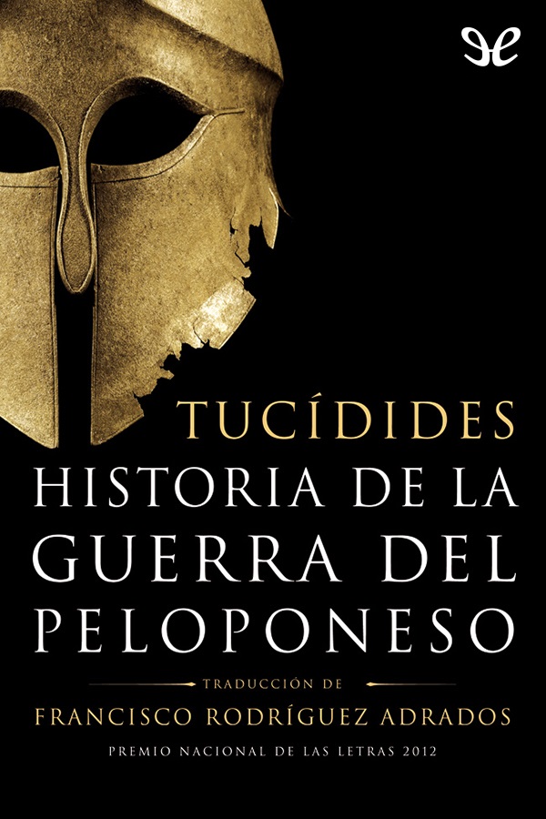 Historia de la guerra del Peloponeso ebook cover