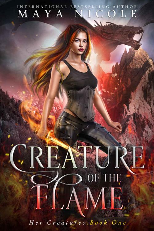 Creature of the Flame: A Fated Mates Shifter Romance (Her Creatures Book 1) ebook cover