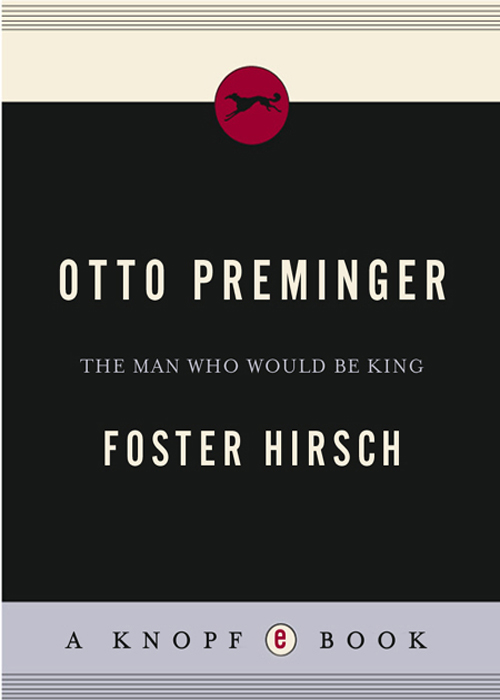 Otto Preminger ebook cover