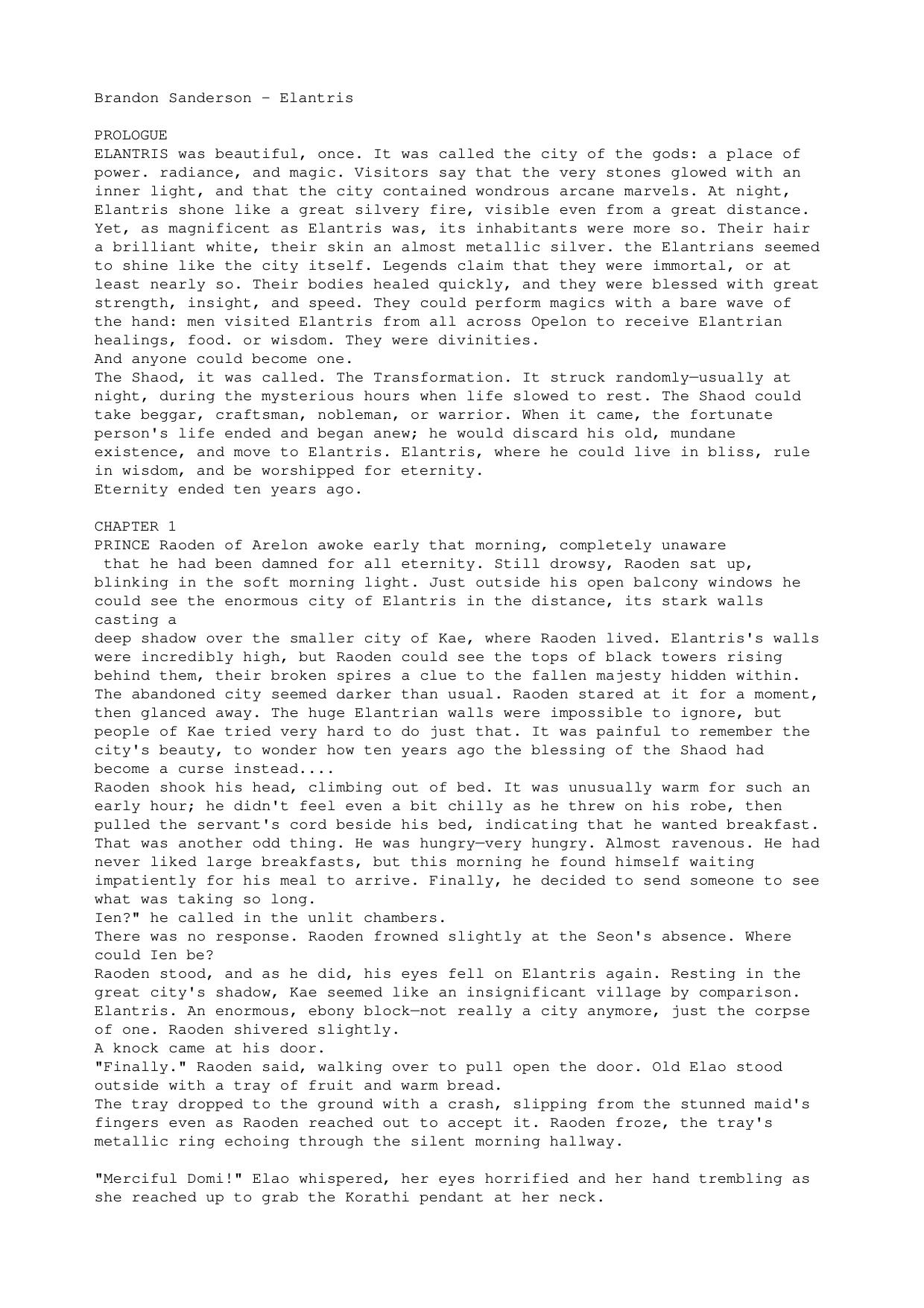 Brandon Sanderson ebook cover