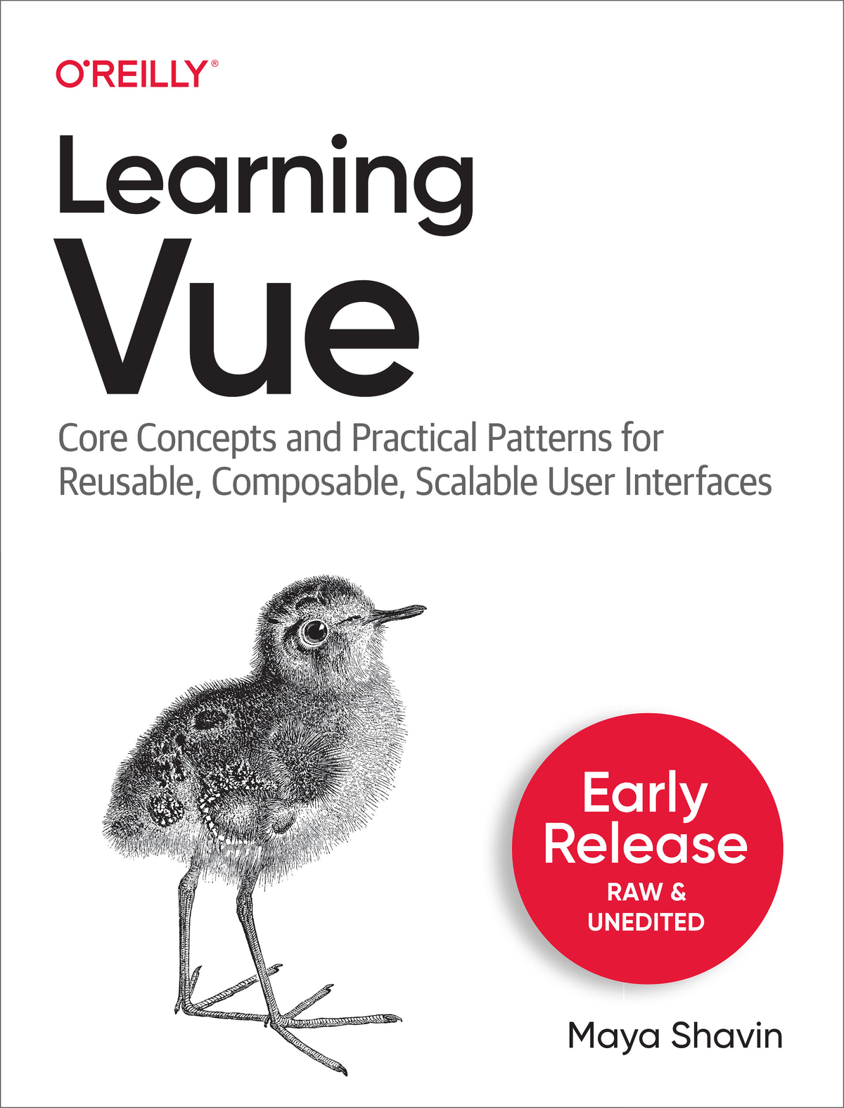 Learning Vue ebook cover