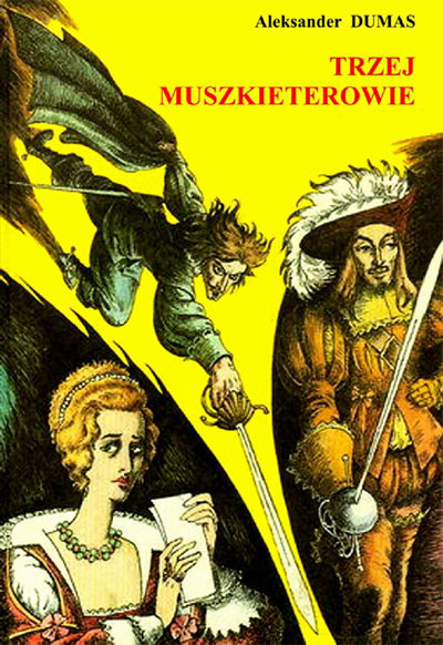 Trzej muszkieterowie ebook cover