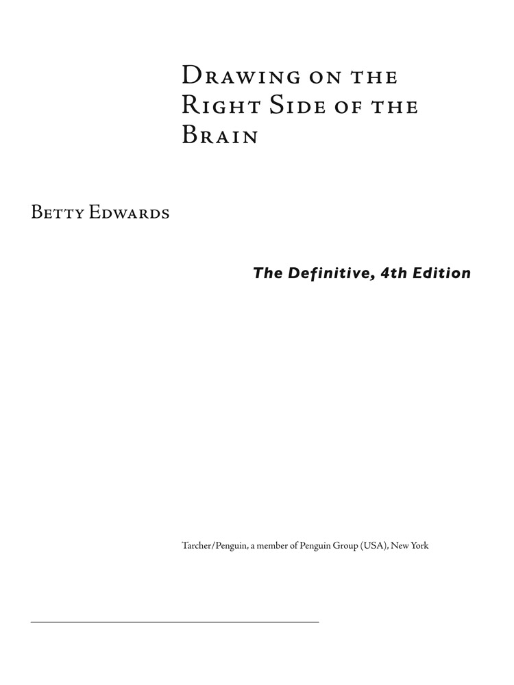 Drawing on the Right Side of the Brain ebook cover