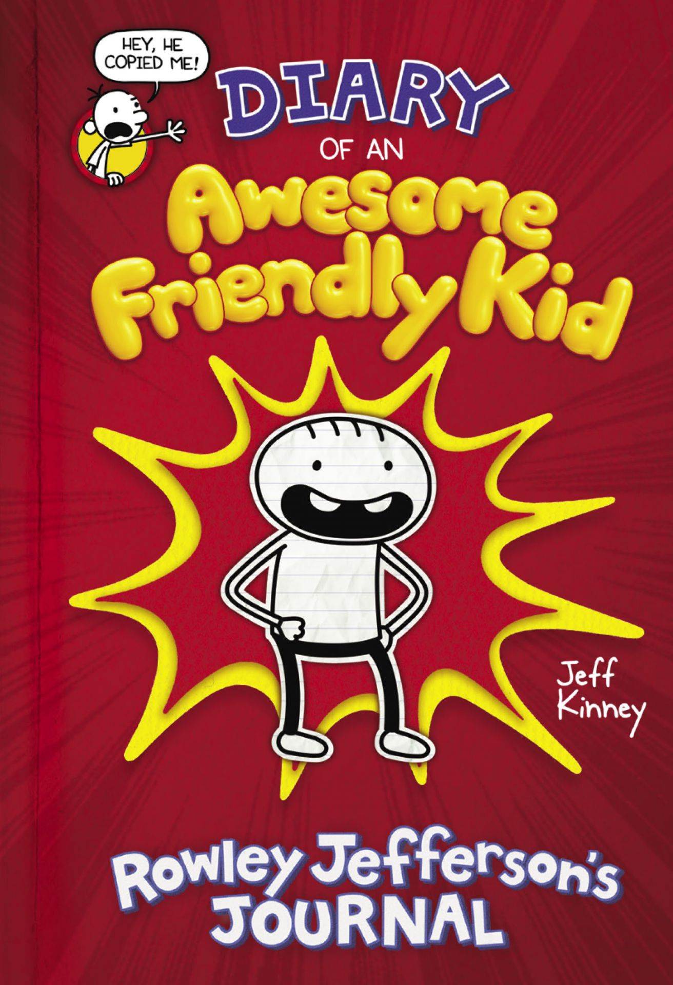 Diary of an Awesome Friendly Kid: Rowley Jefferson's Journal ebook cover