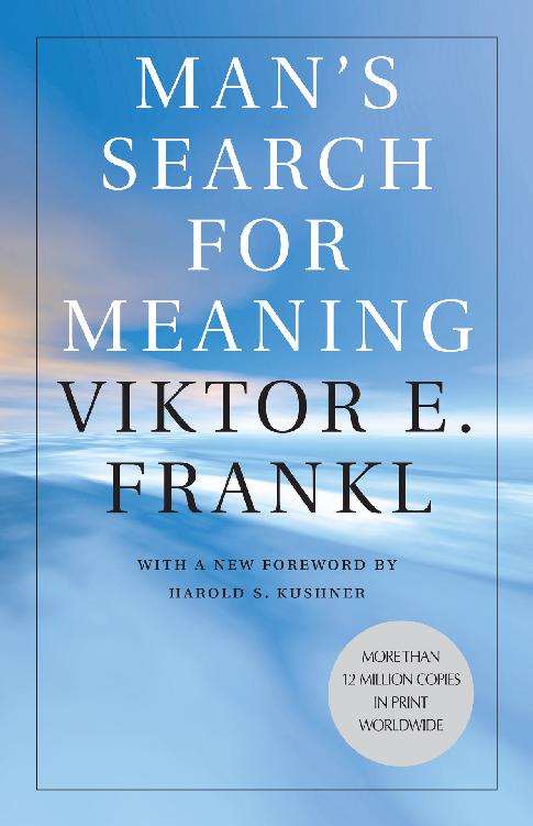 Man's Search for Meaning ebook cover