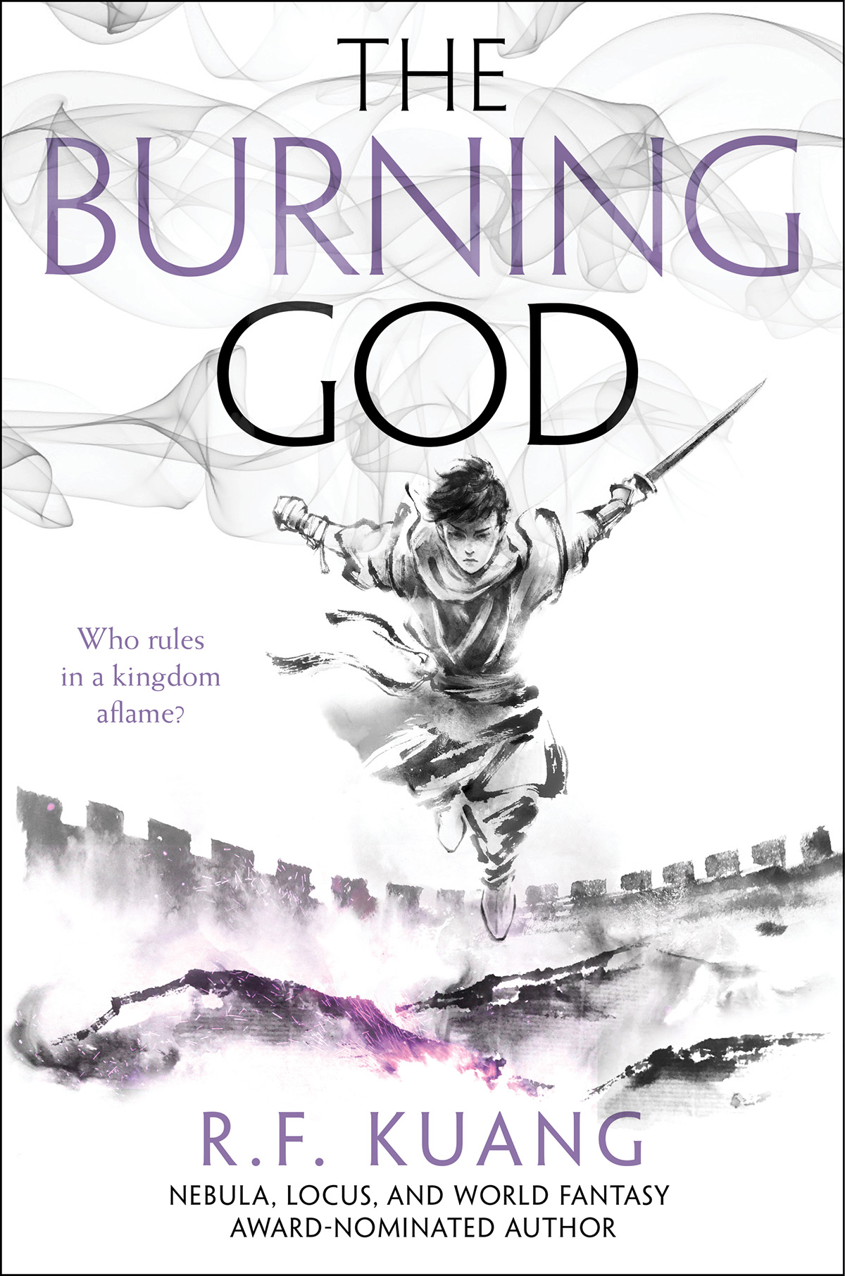 The Burning God ebook cover