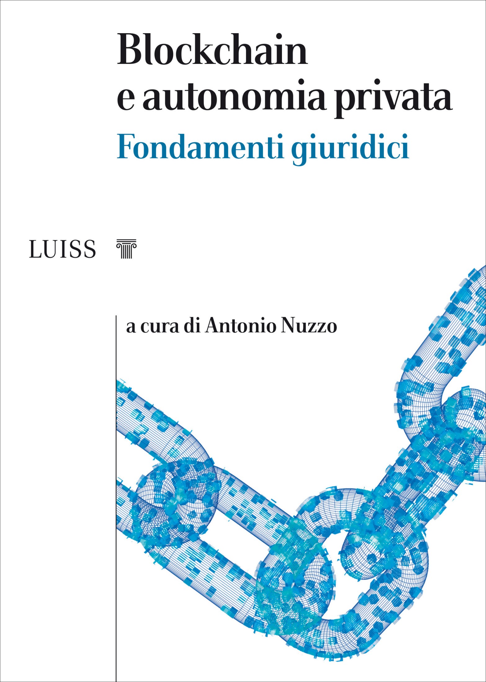 Blockchain e autonomia privata ebook cover
