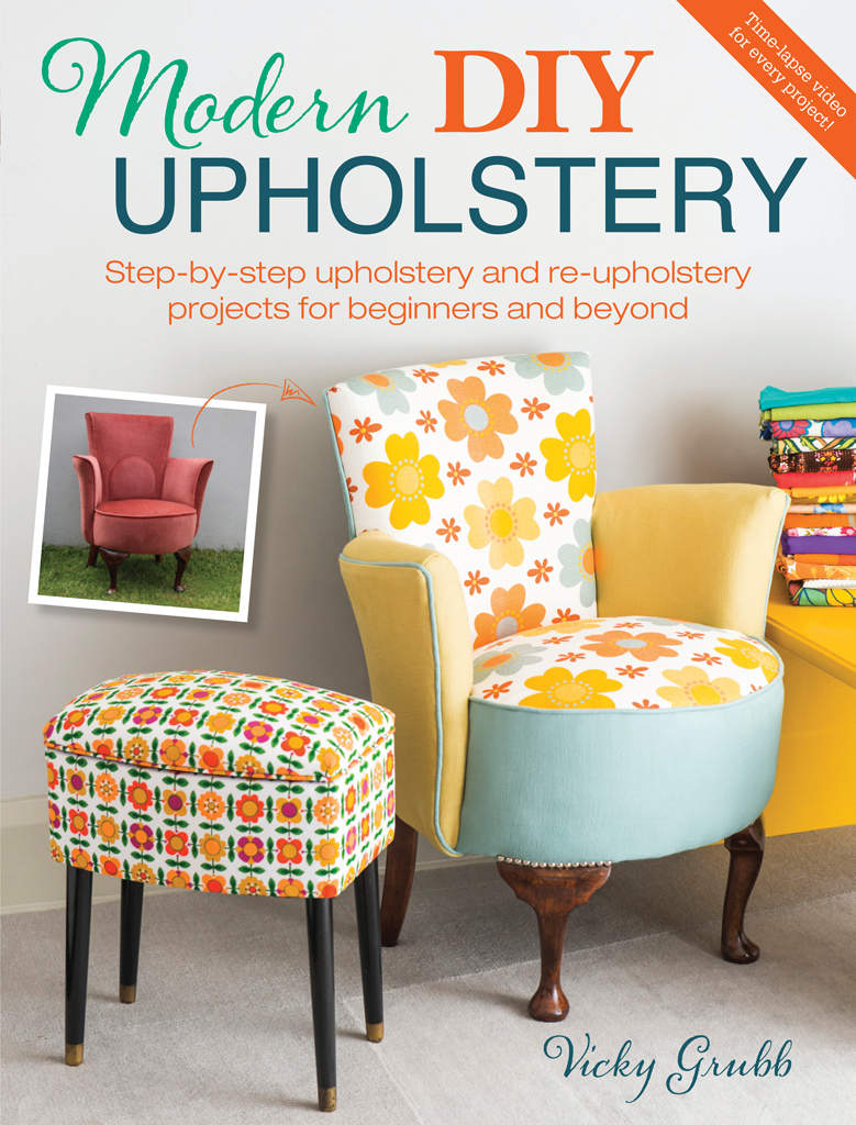 Modern DIY Upholstery ebook cover