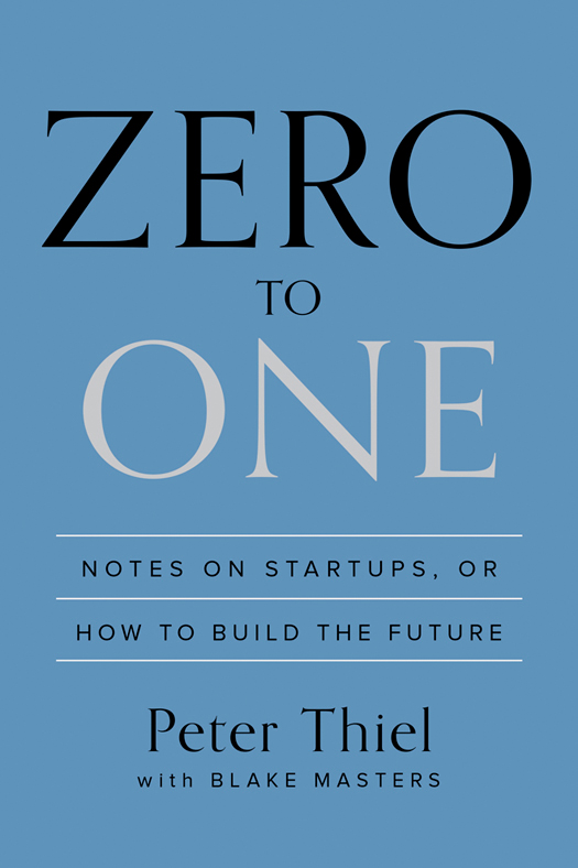 Zero to One ebook cover