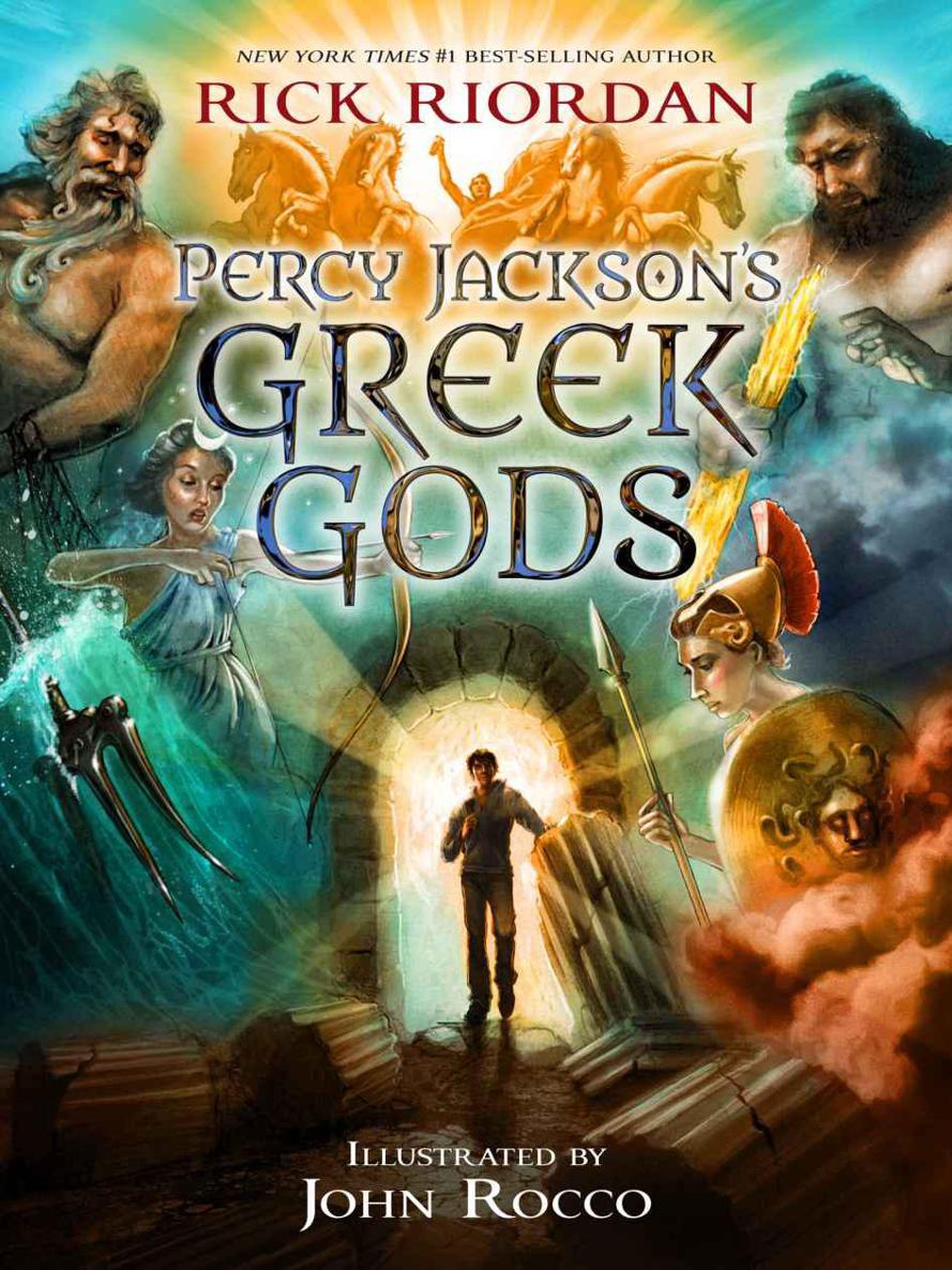 Percy Jackson's Greek Gods ebook cover