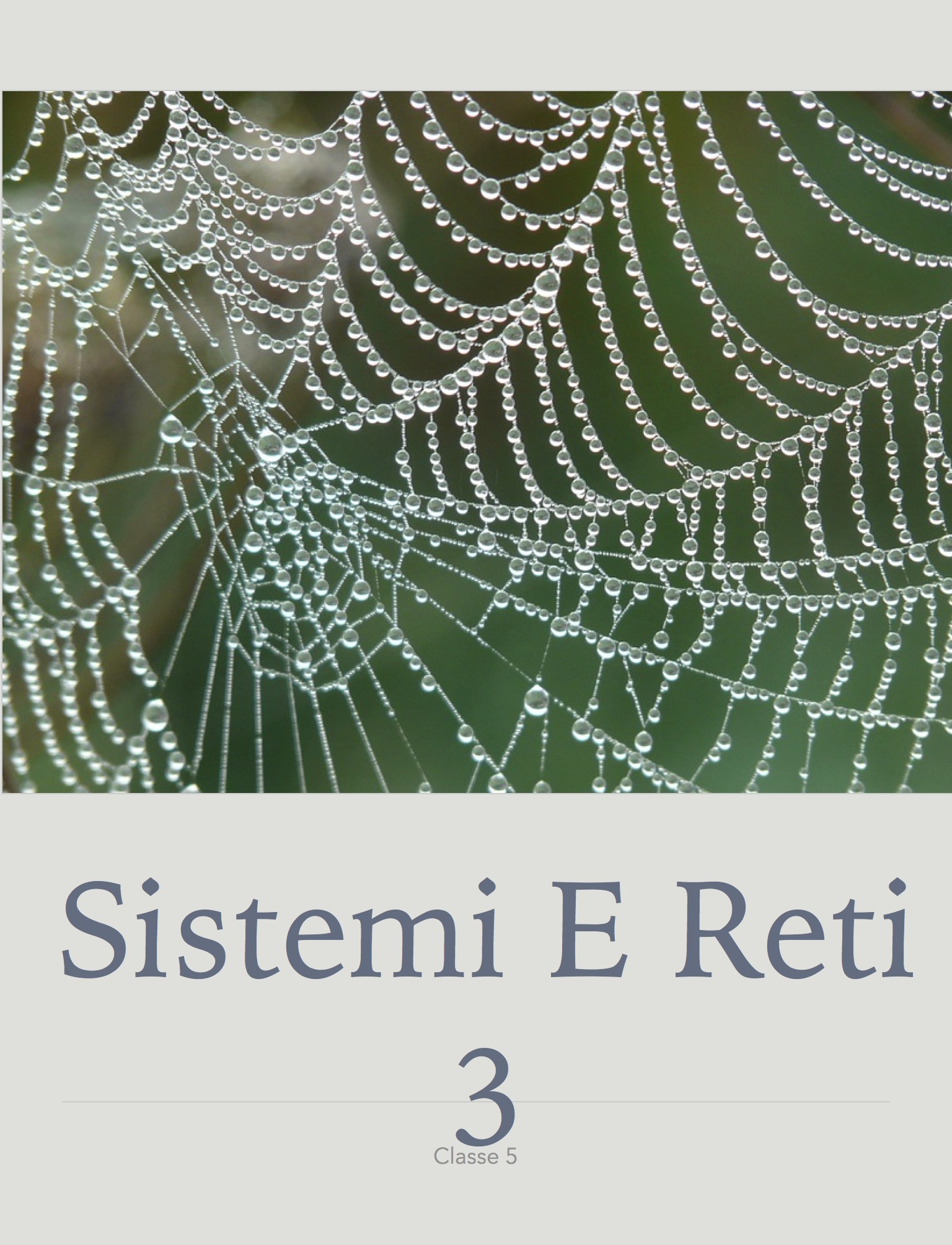 Sistemi e reti 3 ebook cover